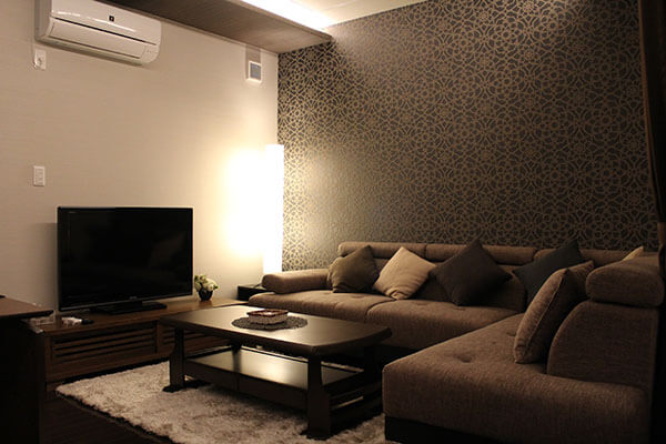 ゆとりのある空間設計