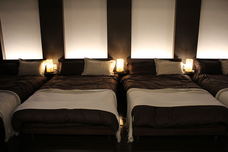 親族控室ベッドルーム